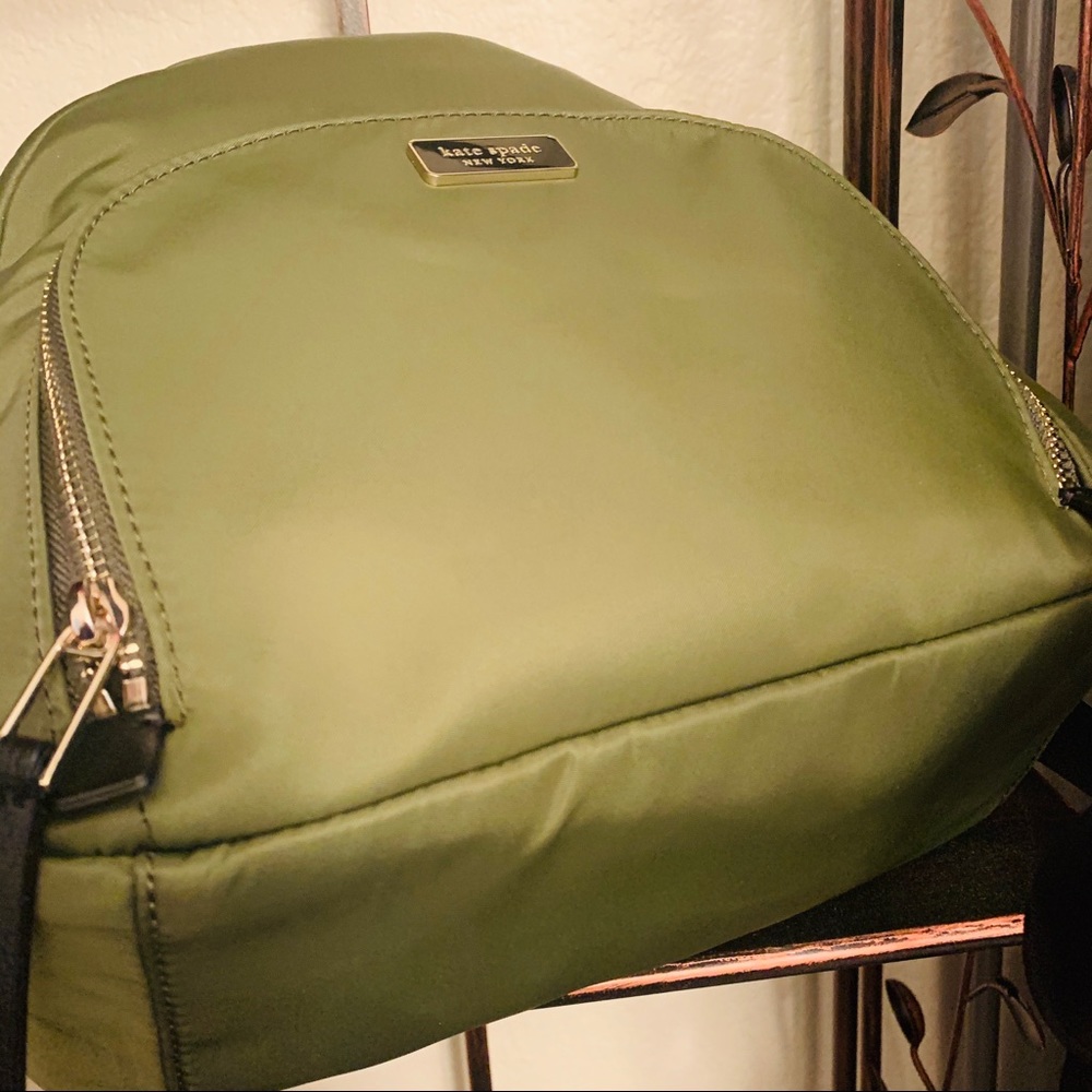 Kate Spade medium nylon backpack sapling green - Picture 7 of 7